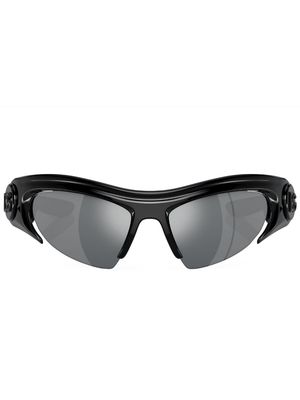 Dolce & Gabbana Eyewear aviator-frame mirrored sunglasses - Black