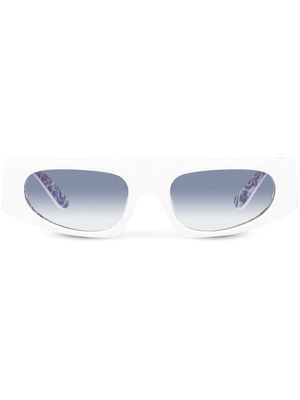 Dolce & Gabbana Eyewear Blu Mediterraneo sunglasses - White