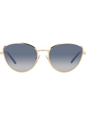Dolce & Gabbana Eyewear cat-eye frame sunglasses - Gold