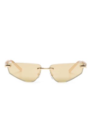 Dolce & Gabbana Eyewear DG Essentials cat-eye sunglasses - Gold