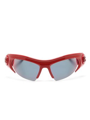 Dolce & Gabbana Eyewear DG Toy biker-frame sunglasses - Red