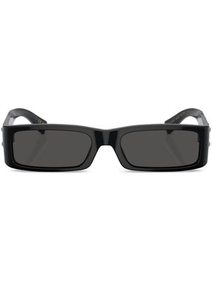Dolce & Gabbana Eyewear DG4444 rectangle frame sunglasses - Black