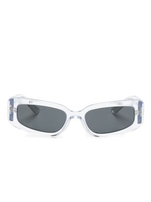 Dolce & Gabbana Eyewear DNA rectangle-frame sunglasses - White