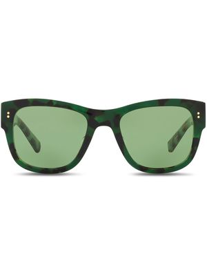 Dolce & Gabbana Eyewear Domenico square-frame sunglasses - Green