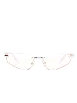 Dolce & Gabbana Eyewear Essentials cat-eye sunglasses - Silver