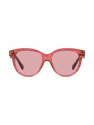 Dolce & Gabbana Eyewear oversized-frame sunglasses - Pink
