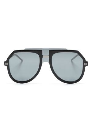 Dolce & Gabbana Eyewear oversized-frame tinted sunglasses - Black