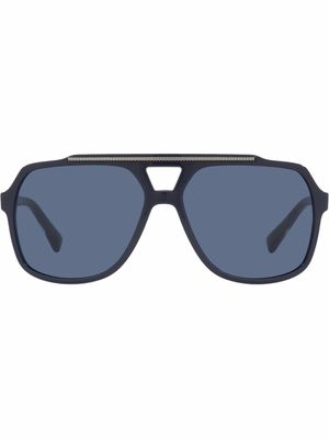 Dolce & Gabbana Eyewear pilot-frame sunglasses - Blue