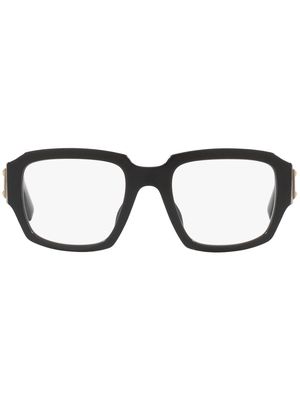 Dolce & Gabbana Eyewear Placchetta square-frame glasses - Black
