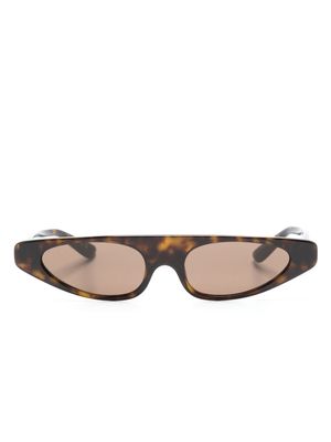 Dolce & Gabbana Eyewear Re-Edition Dna sunglasses - Brown