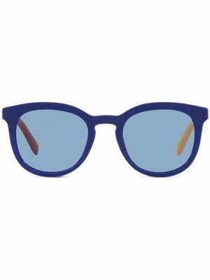 Dolce & Gabbana Eyewear round frame sunglasses - Blue