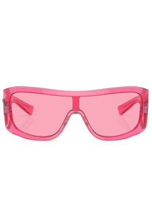 Dolce & Gabbana Eyewear shield-frame tinted sunglasses - Pink