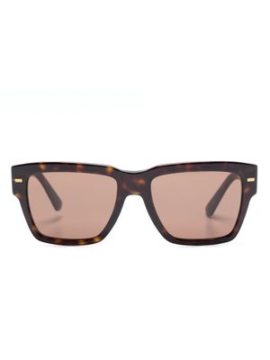 Dolce & Gabbana Eyewear square-frame tinted sunglasses - Brown
