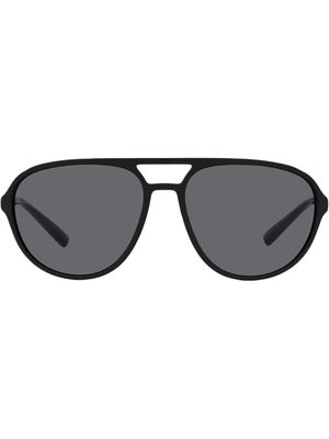Dolce & Gabbana Eyewear tinted pilot-frame sunglasses - Black