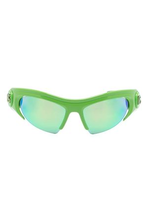 Dolce & Gabbana Eyewear Toy wraparound-frame sunglasses - Green