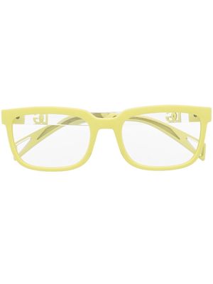 Dolce & Gabbana Eyewear wayfarer-frame optical glasses - Yellow