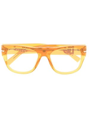 Dolce & Gabbana Eyewear x Persol square-frame glasses - Yellow