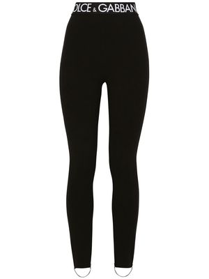 Dolce & Gabbana Full Milano leggings - Black