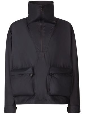 Dolce & Gabbana half-zip funnel-neck jacket - Blue