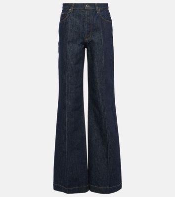 Dolce & Gabbana High-rise flared jeans