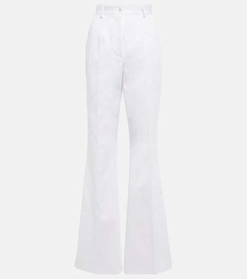Dolce & Gabbana High-rise flared pants