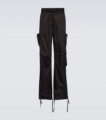 Dolce & Gabbana High-rise straight cotton pants