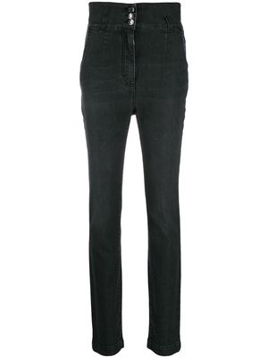 Dolce & Gabbana high waisted button jeans - Black
