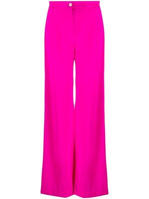 Dolce & Gabbana high-waisted wide-leg trousers - Pink