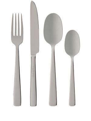 Dolce & Gabbana Inox Flatwear cutlery four-piece-set - Silver