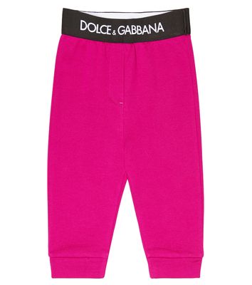 Dolce & Gabbana Kids Baby cotton leggings