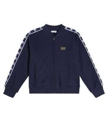 Dolce & Gabbana Kids Cotton track jacket