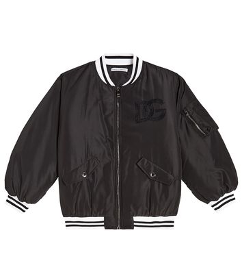 Dolce & Gabbana Kids DG bomber jacket