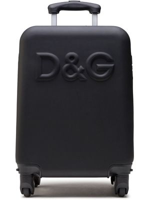 Dolce & Gabbana Kids DG-logo suitcase - Black