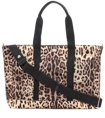 Dolce & Gabbana Kids Leopard-print changing bag