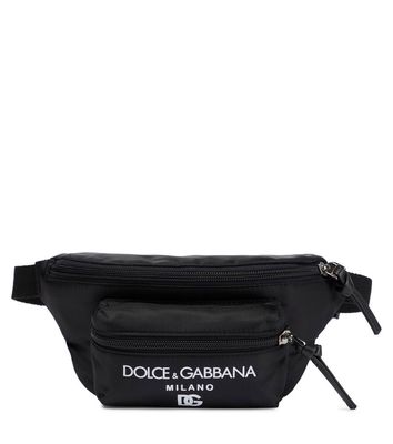 Dolce & Gabbana Kids Logo nylon belt bag