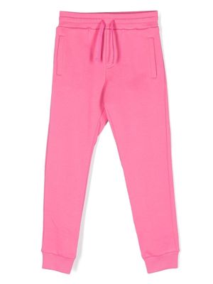 Dolce & Gabbana Kids logo tracksuit bottoms - Pink