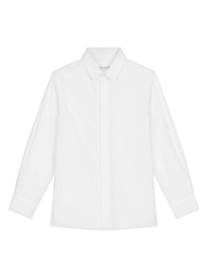 Dolce & Gabbana Kids long-sleeve cotton shirt - White