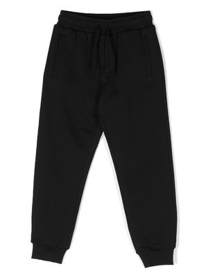 Dolce & Gabbana Kids rear embroidered-logo track pants - Black