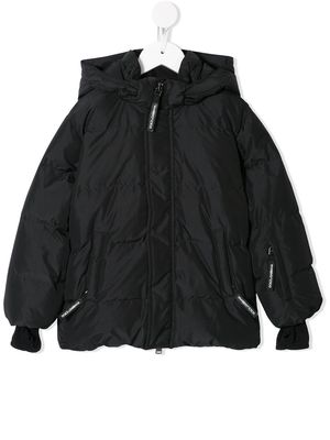 Dolce & Gabbana Kids shell padded jacket - Black