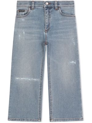 Dolce & Gabbana Kids straight-leg denim jeans - Blue