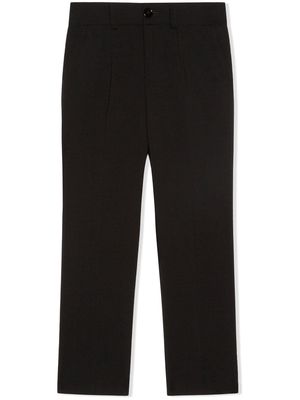 Dolce & Gabbana Kids straight-leg trousers - Black