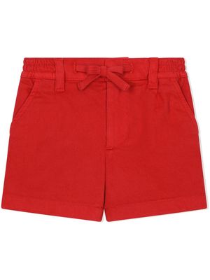 Dolce & Gabbana Kids stretch-cotton Bermuda shorts - Red