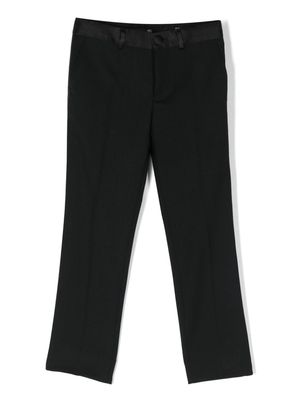 Dolce & Gabbana Kids tailored wool-blend trousers - Black