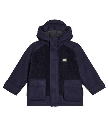 Dolce & Gabbana Kids Wool-blend jacket