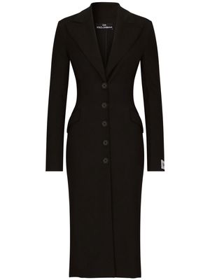 Dolce & Gabbana KIM DOLCE&GABBANA coat dress - Black