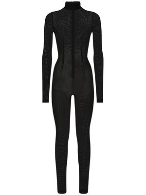 Dolce & Gabbana KIM DOLCE&GABBANA tulle jumpsuit - Black