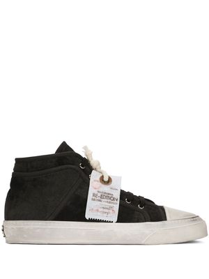 Dolce & Gabbana lace-up mid-top sneakers - Black