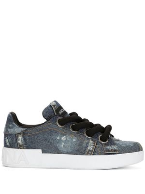 Dolce & Gabbana lace-up sneakers - Blue