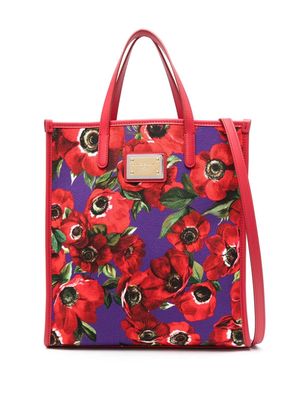 Dolce & Gabbana large Shopper tote bag - Red