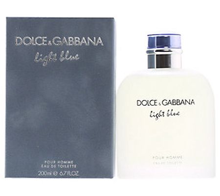 Dolce & Gabbana Light Blue Men Eau De Toilette pray 6.7 Oz